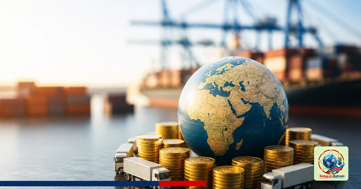 Editorial visual representing one concrete editorial subject illustrating Bahrain Bourse aims to connect Gulf markets for for