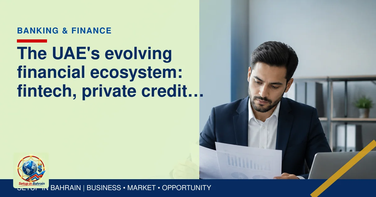 Editorial visual representing organized compliance review environment illustrating The UAE's evolving financial ecosystem: fi