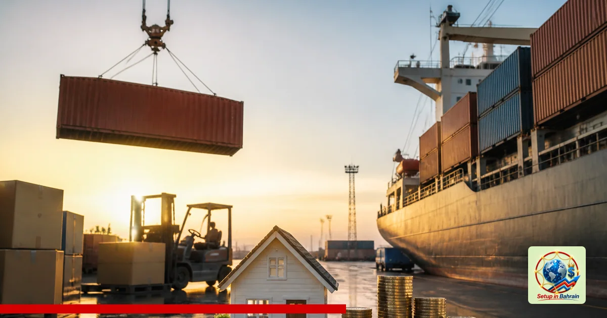 Editorial visual representing unbranded cargo shipping operations illustrating Your home as wealth: how to build generational