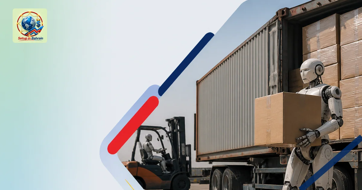 Editorial visual representing unbranded cargo shipping operations illustrating Agility and FORT Robotics form strategic partn