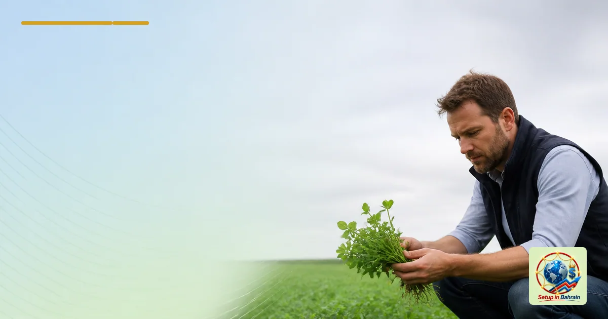 Editorial visual representing authentic industry activity illustrating Beyond Animal Feed: Grass and Clover in Agriculture