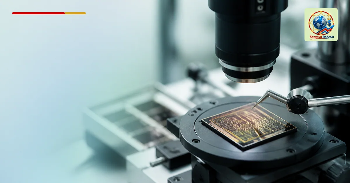 Editorial visual representing commercial built environment illustrating Braven aims to fix data chaos in chip and photonics R