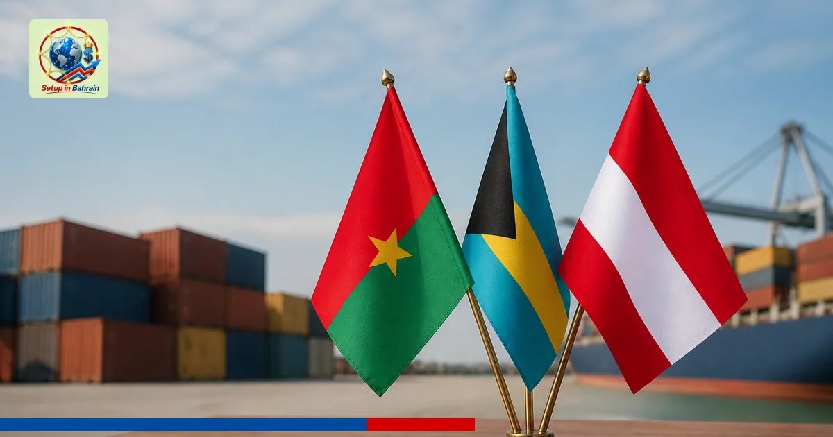 Editorial visual representing one concrete editorial subject illustrating Burkina Faso expands ties with Indonesia and the Ba