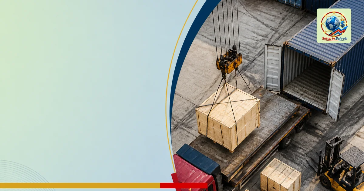 Editorial visual representing unbranded cargo shipping operations illustrating Denmark-Ghana green industrial partnership urg