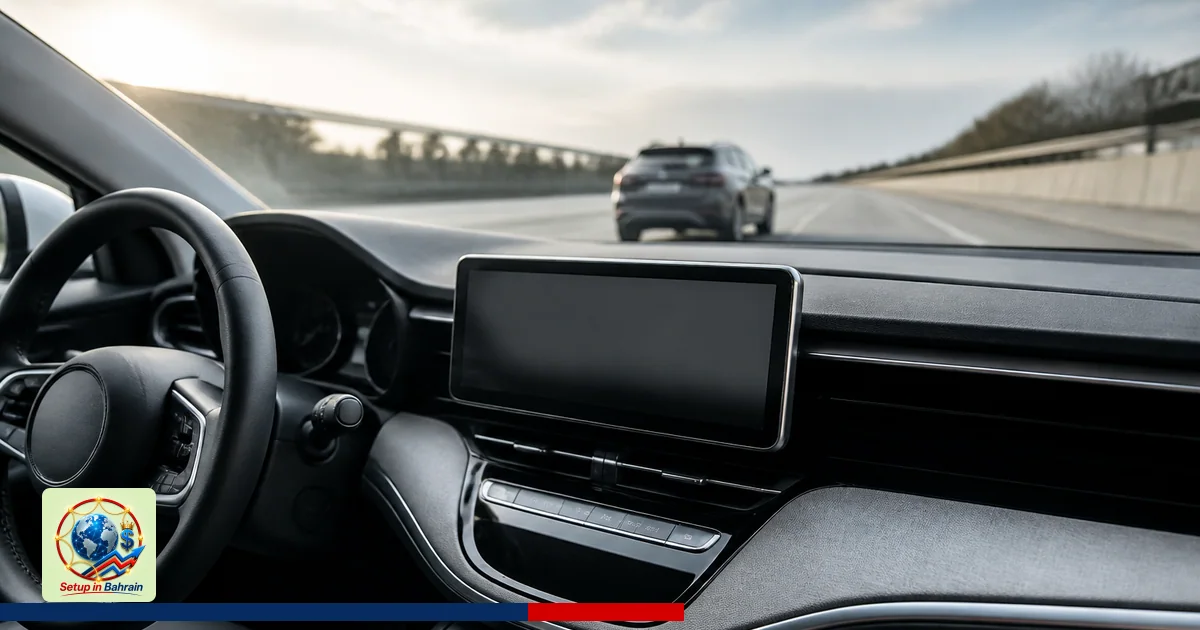 Editorial visual representing one concrete editorial subject illustrating Stellantis tests hands-free driving with Wayve in F
