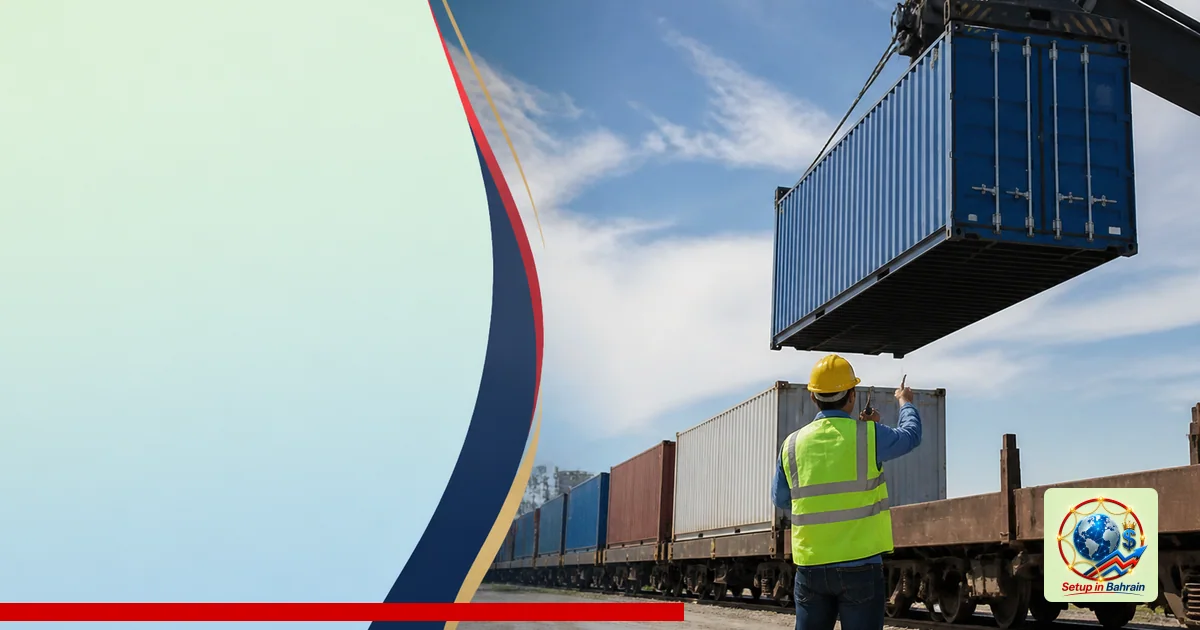 Editorial visual representing unbranded cargo shipping operations illustrating FRA chief tours Mississippi Export Railroad in