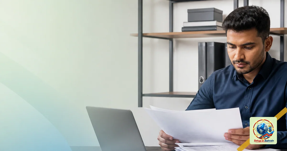 Editorial visual representing organized compliance review environment illustrating Guidance on applying for or renewing a gan