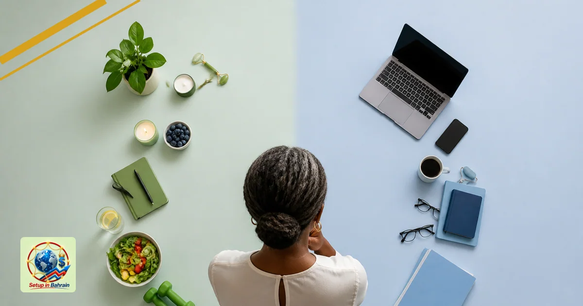 Editorial visual representing two balanced, clearly differentiated choices illustrating Black women aging: choices, impact, a