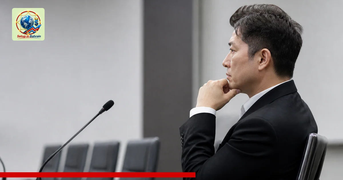 Editorial visual representing one concrete editorial subject illustrating JYP founder to face National Assembly scrutiny over