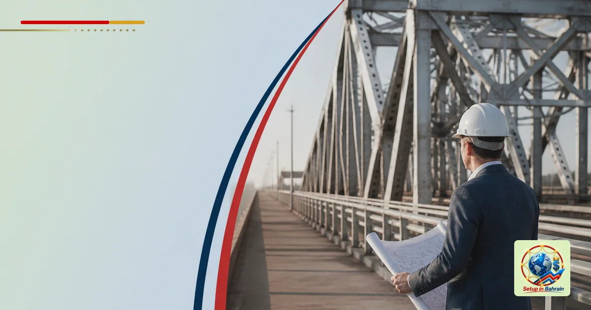 Editorial visual representing commercial built environment illustrating Latvia considers bridge closure costs and reconstruct