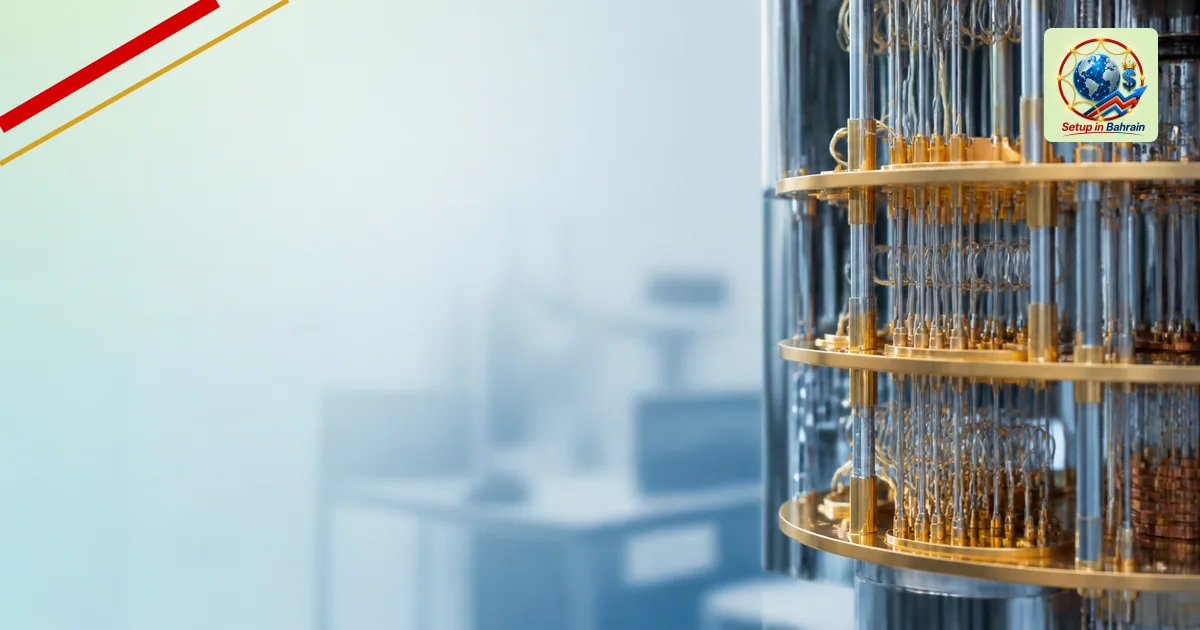 Editorial visual representing clear technical system or tool illustrating Limassol startup aims to make quantum computing pra