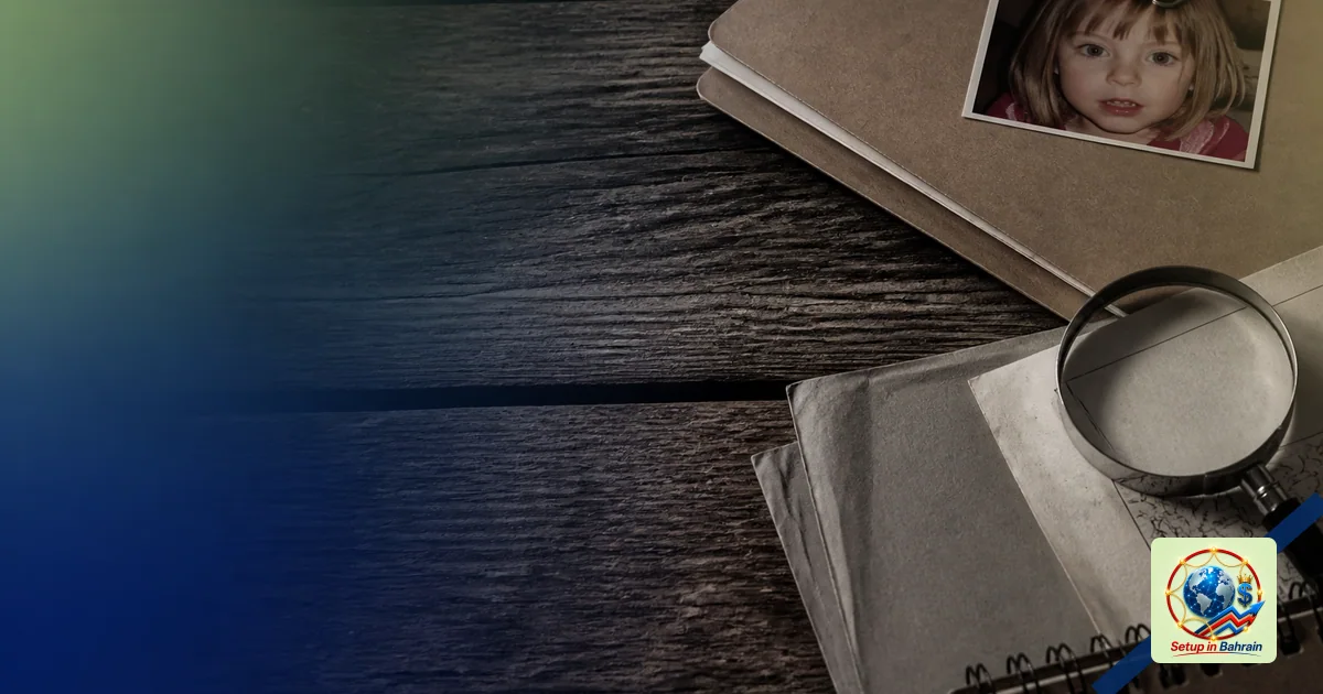 Editorial visual representing one concrete editorial subject illustrating Madeleine McCann case: new Prime Video documentary 