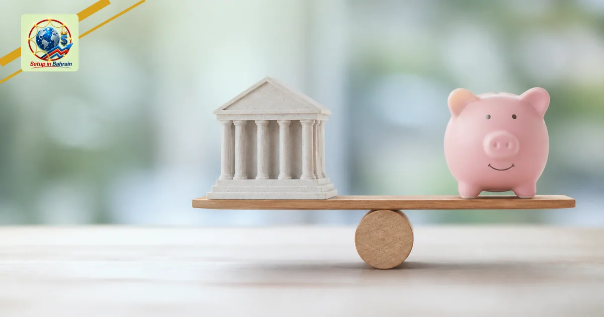 Editorial visual representing two balanced, clearly differentiated choices illustrating MSU Federal Credit Union breaks groun