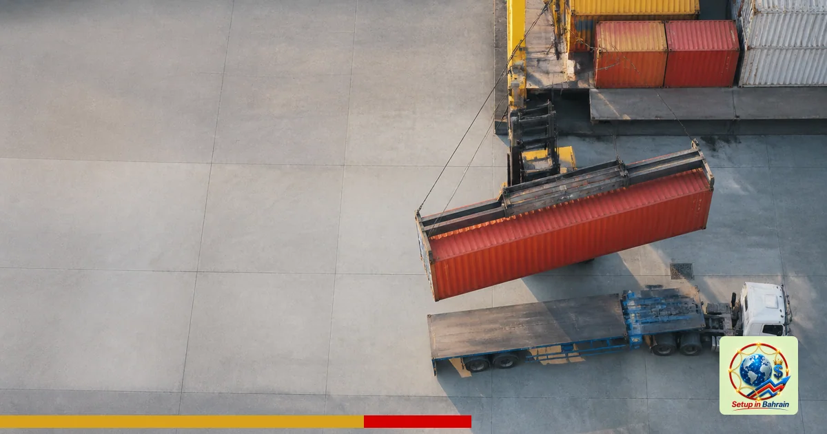 Editorial visual representing unbranded cargo shipping operations illustrating Remel report highlights racial bias in London 