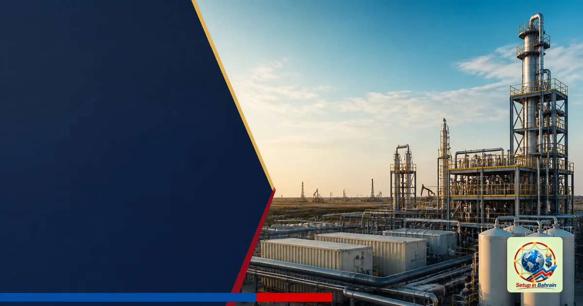 Unbranded editorial scene of a lithium recovery plant exterior in a desert industrial setting, with processing modules and in