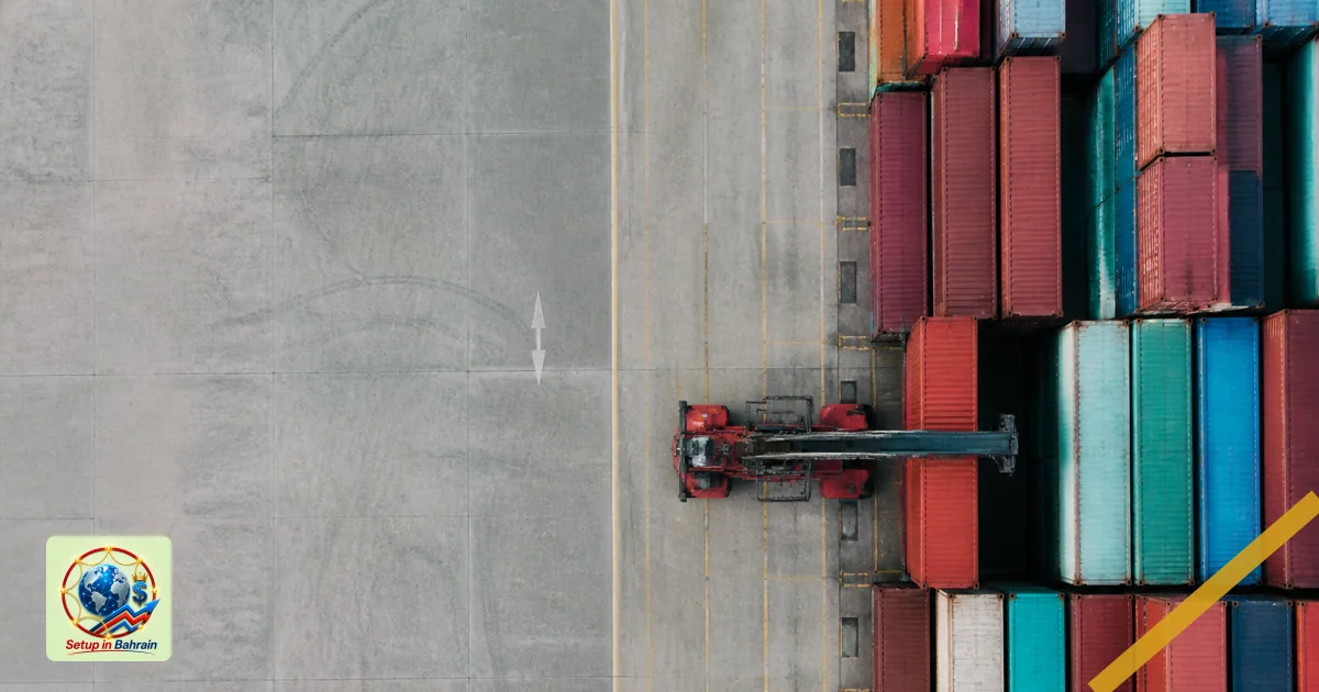 Editorial visual representing unbranded cargo shipping operations illustrating Planning approvals for new homes collapse to l