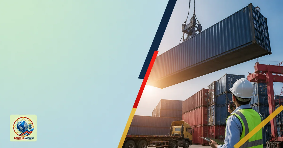 Editorial visual representing unbranded cargo shipping operations illustrating Rory McIlroy signs global logistics partnershi