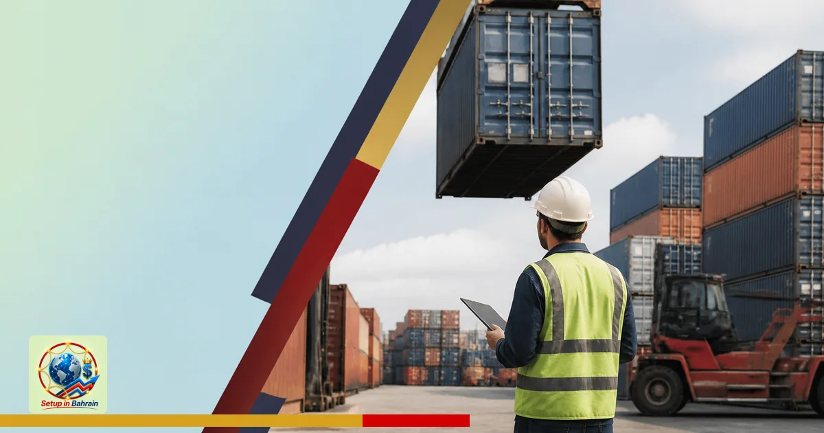 Editorial visual representing unbranded cargo shipping operations illustrating Scotland’s exporters head to India as trade de
