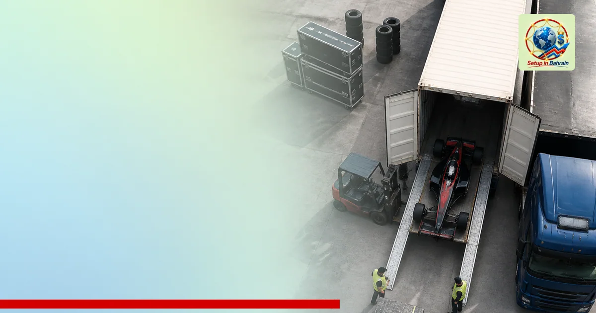 Editorial visual representing unbranded cargo shipping operations illustrating Top five motorsport jobs this week: roles, eli