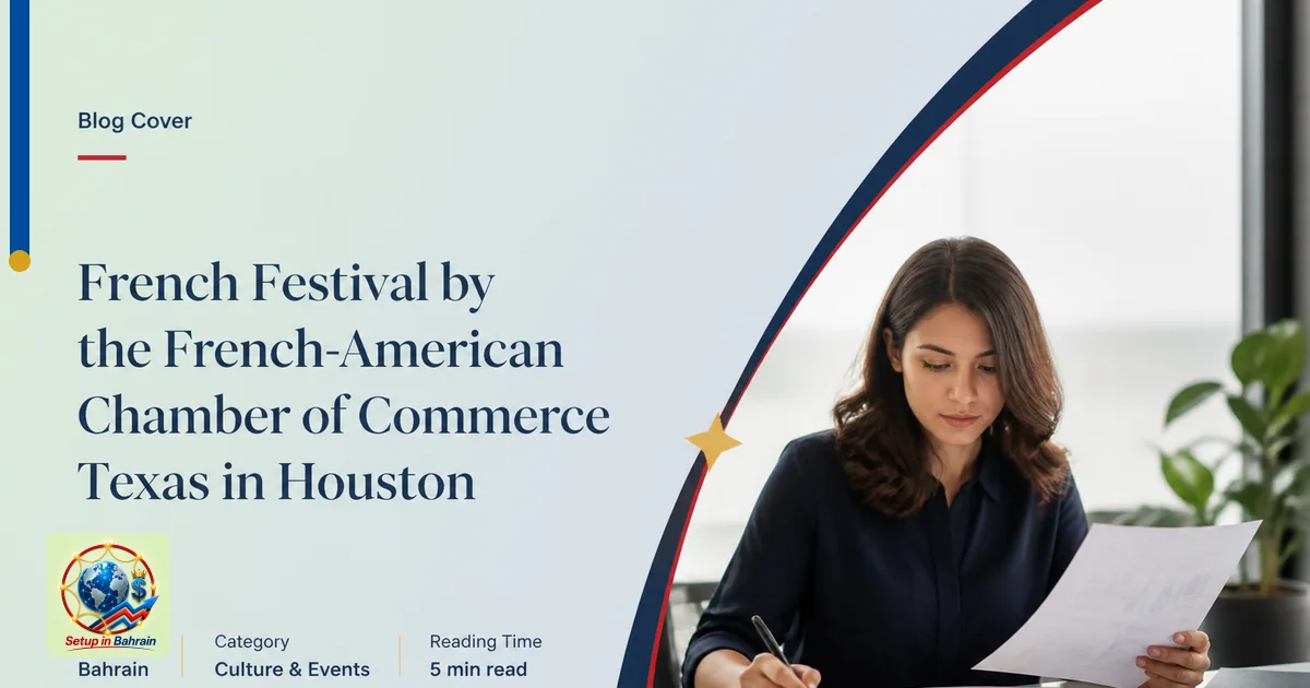 Editorial visual representing credible financial planning environment illustrating French Festival by the French-American Cha