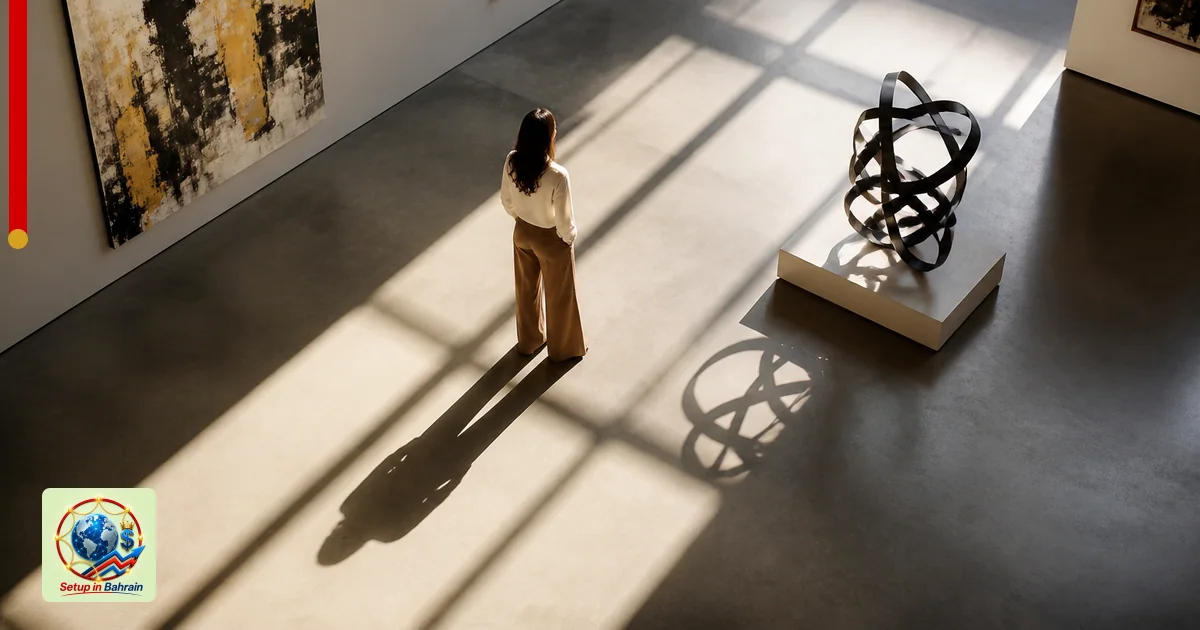 Editorial visual representing credible financial planning environment illustrating Lubeznik Center unveils UNREAL exhibition