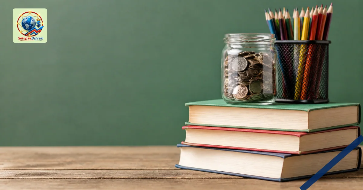 Editorial visual representing one concrete editorial subject illustrating Ireland spends less on education per student than O