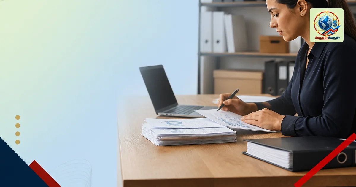 Editorial visual representing organized compliance review environment illustrating Novatech named UK’s first certified Proxmo