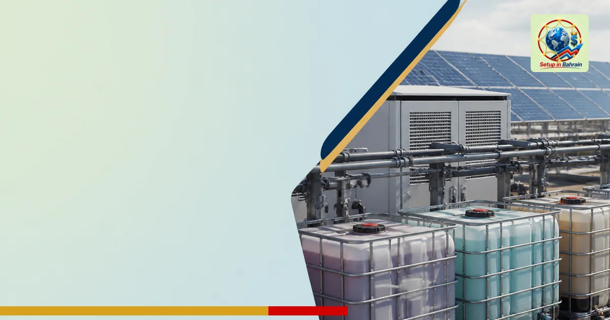 Editorial visual representing one concrete editorial subject illustrating Vanadium-flow battery at India’s largest solar park