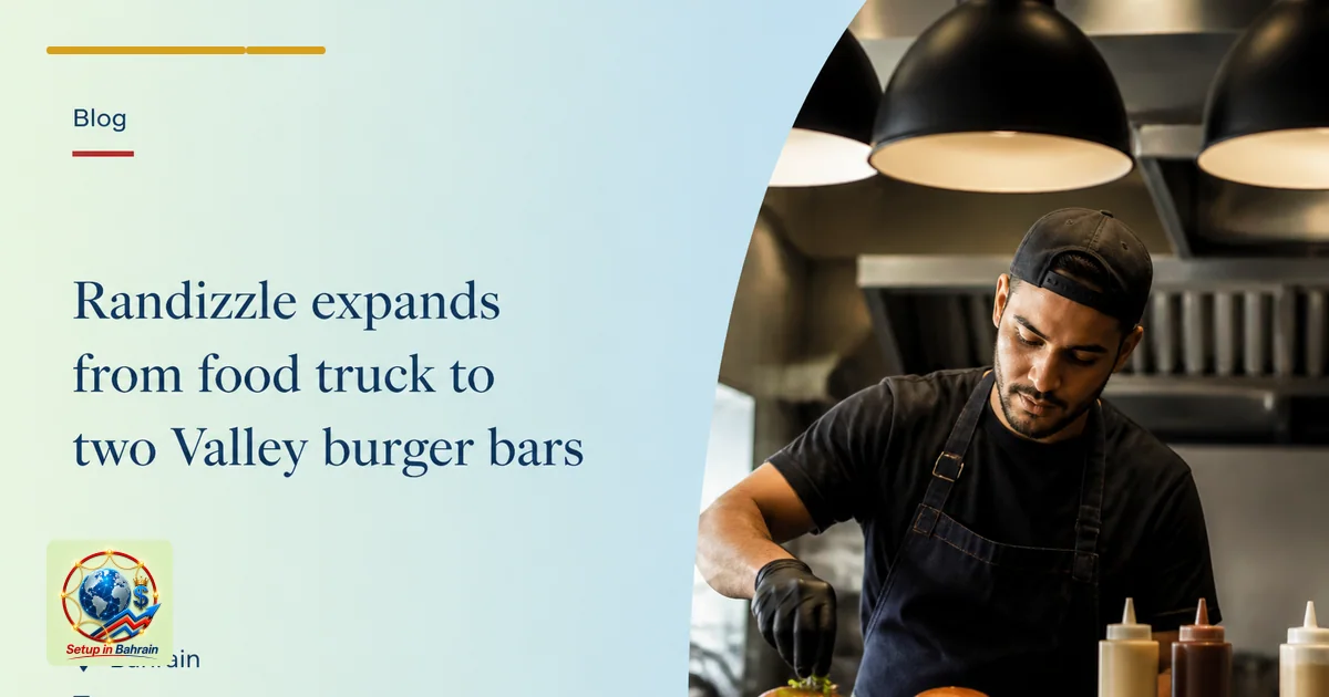 Editorial visual representing authentic industry activity illustrating Randizzle’s expands from food truck to two Valley burg