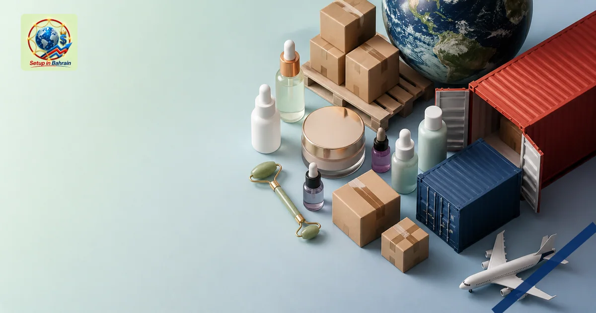 Editorial visual representing one concrete editorial subject illustrating Beauty and wellness merge as the new retail frontie