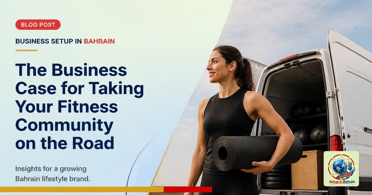 Editorial visual representing one concrete editorial subject illustrating The Business Case for Taking Your Fitness Community