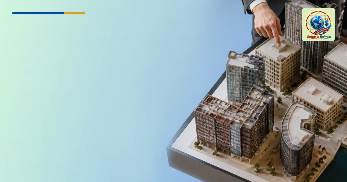 Editorial visual representing commercial built environment illustrating Gulf investors eye UK property beyond London, boostin