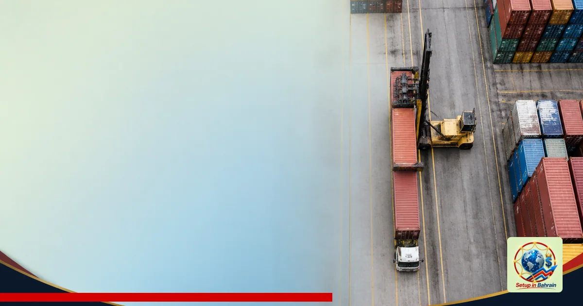 Editorial visual representing unbranded cargo shipping operations illustrating VAT Import One Stop Shop Scheme: service avail