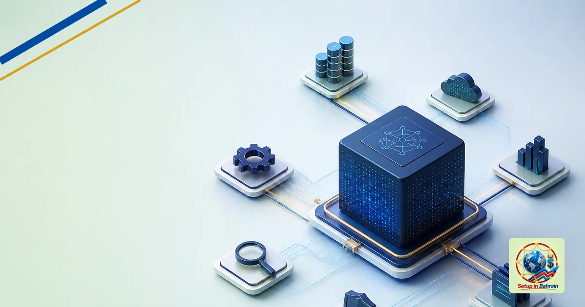 Editorial visual representing clear technical system or tool illustrating AI expands banks’ options for modernizing legacy co