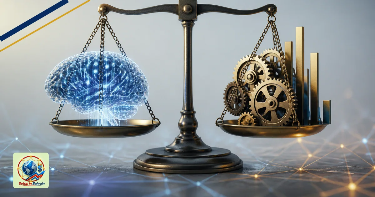 Editorial visual representing clear technical system or tool illustrating Bailey’s AI Market Warning at G20: What it Means fo
