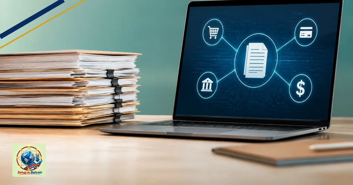 Editorial visual representing clear technical system or tool illustrating Fed Finds B2B Payments Went Digital, Paperwork Didn
