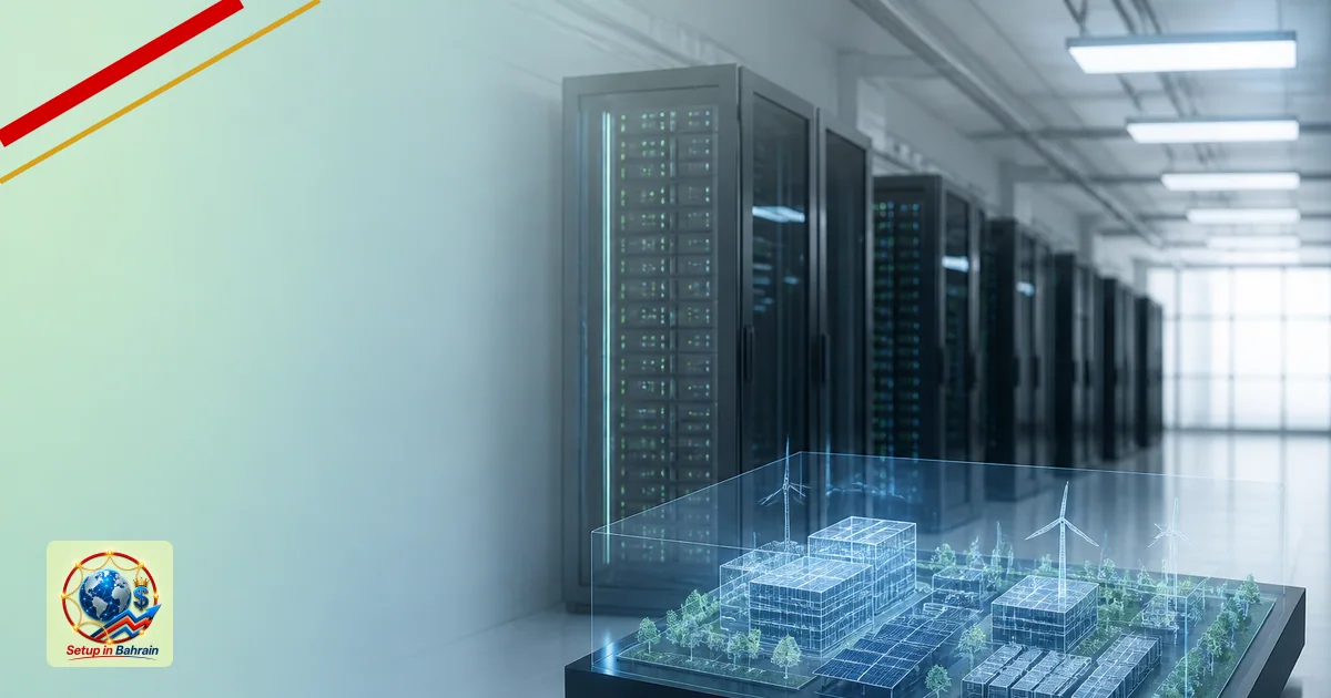 Editorial visual representing clear technical system or tool illustrating PPC plans €5.8bn data centre in Kozani to aid Weste