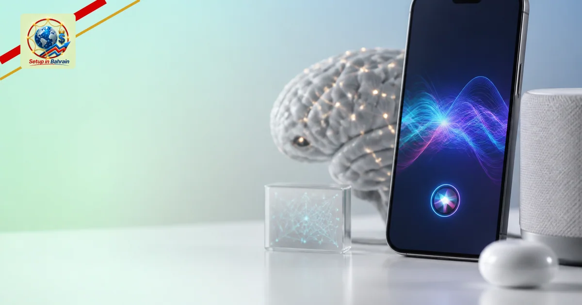 Editorial visual representing clear technical system or tool illustrating Siri AI finally makes sense: what it means now
