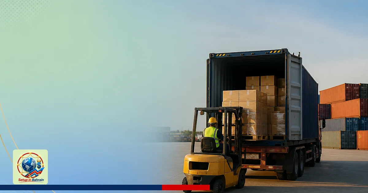 Editorial visual representing unbranded cargo shipping operations illustrating Top shipping options for Canadian small busine