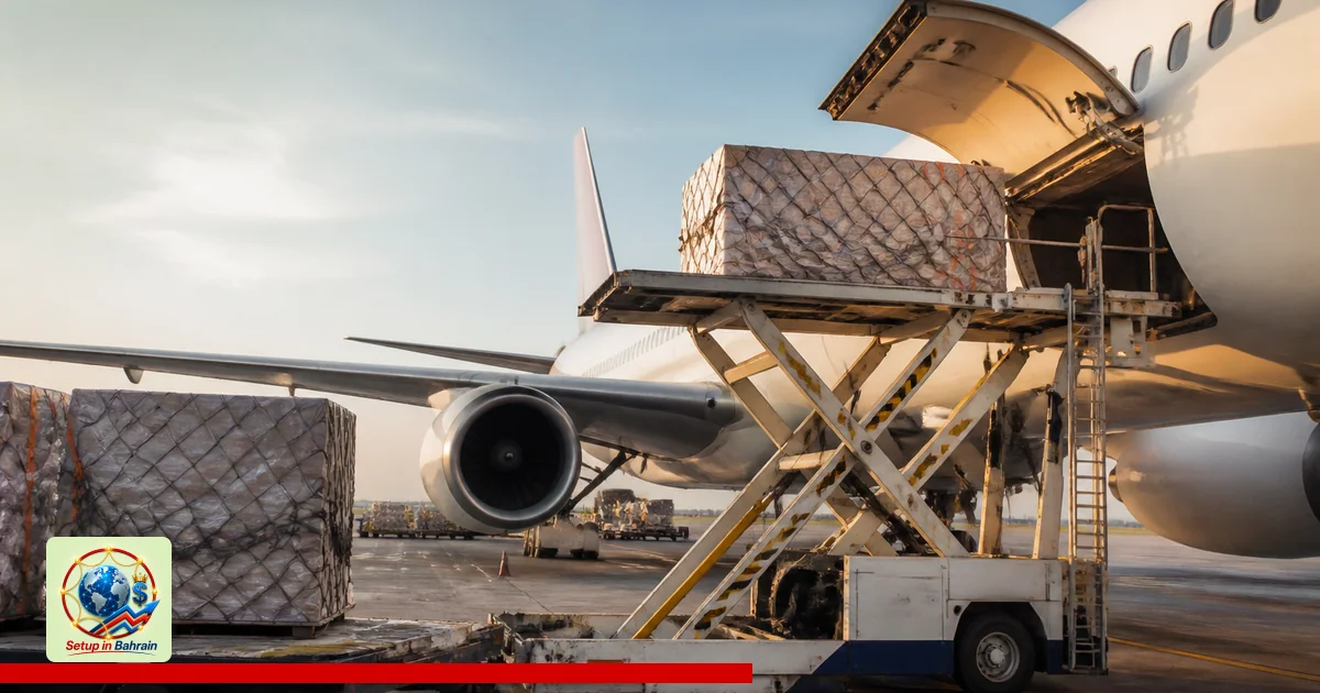 Editorial visual representing unbranded cargo shipping operations illustrating Dnata Travel Group signs 12 partnerships at AT