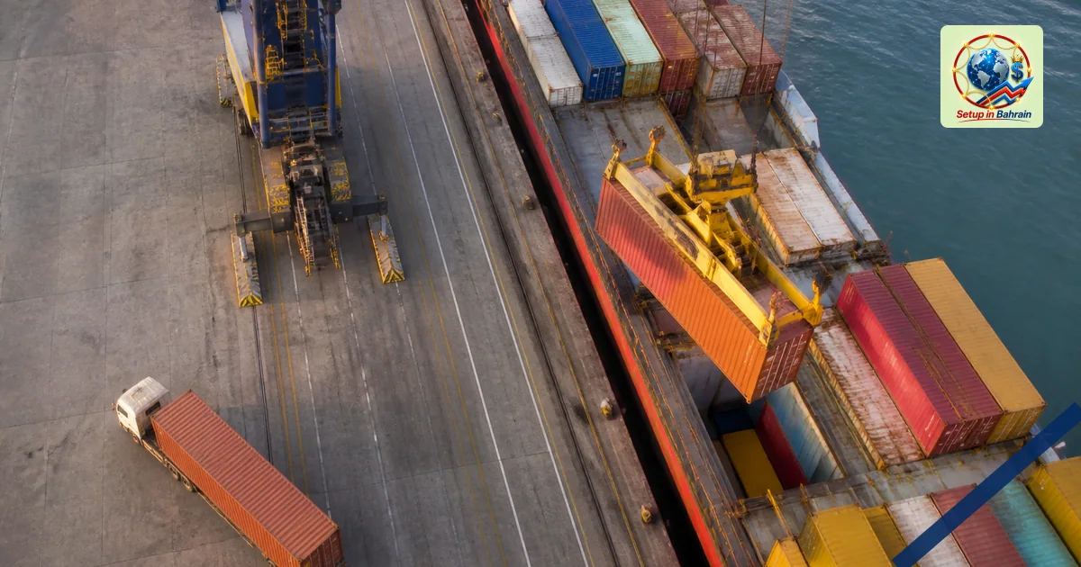 Editorial visual representing unbranded cargo shipping operations illustrating Sports tourism commission taps operator for La